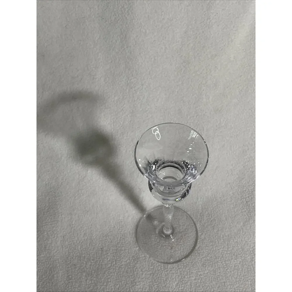 Royal Doulton Crystal Stemmed Candle Holder 7.5 Austria Vintage